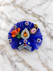 Laddu Gopal Mukut/4 Beautiful Designs/Pack of 4 nos/ Size 6