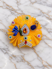 Laddu Gopal Mukut/4 Beautiful Designs/Pack of 4 nos/ Size 6