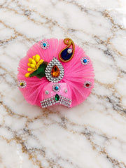 Laddu Gopal Mukut/4 Beautiful Designs/Pack of 4 nos/ Size 6