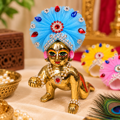 Laddu Gopal Mukut / Set of 12 / Size 0