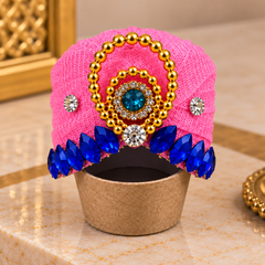 Laddu Gopal Mukut/Kalka & Pearl Design/ Pack of 4 / Size 5