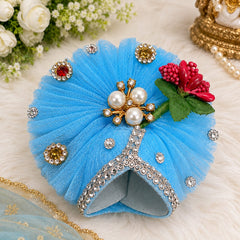 Laddu Gopal Dress with Decorative Mukut /Size-4